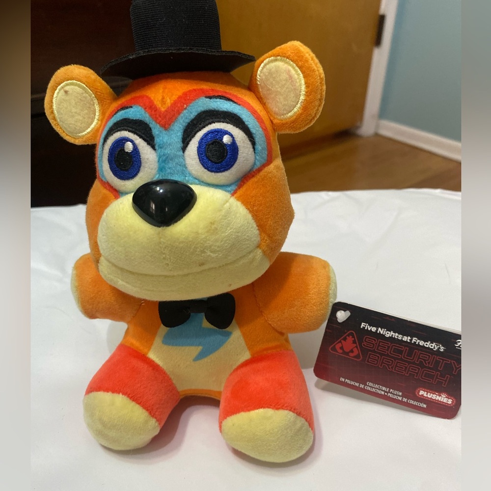 Funko Five Nights at Freddy's Freddy Fazbear Plush Doll, Security Breach